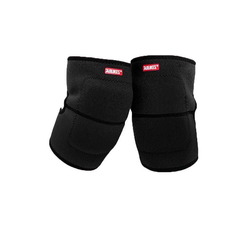 AOLIKES S Size Knee Pad Crash Proof Anti-Slip for Young Users Sports Protection - Black